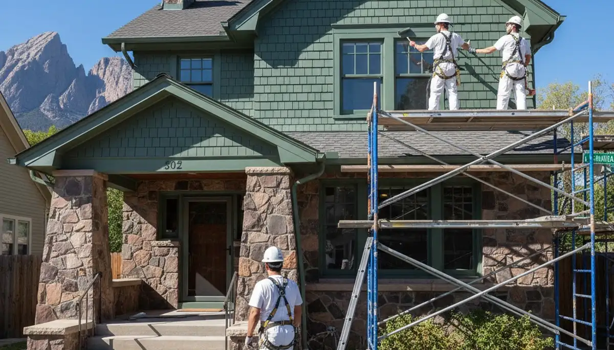 Professional painting crew serving Denver, CO on residential and commercial projects