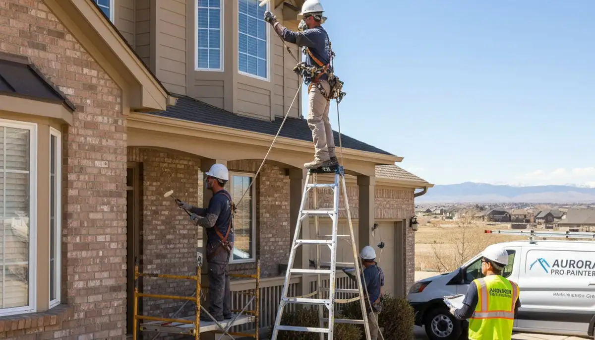 Professional painter serving Denver, CO with expert interior and exterior painting services
