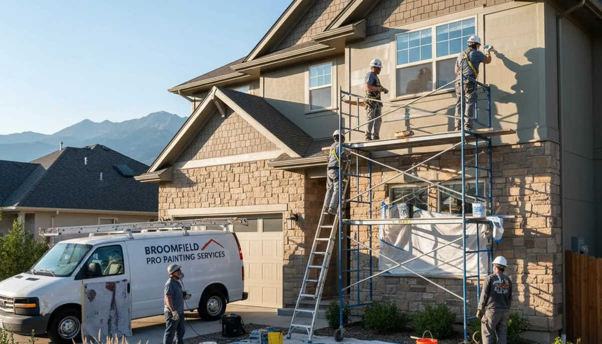Professional Denver, CO painters providing residential and commercial painting services