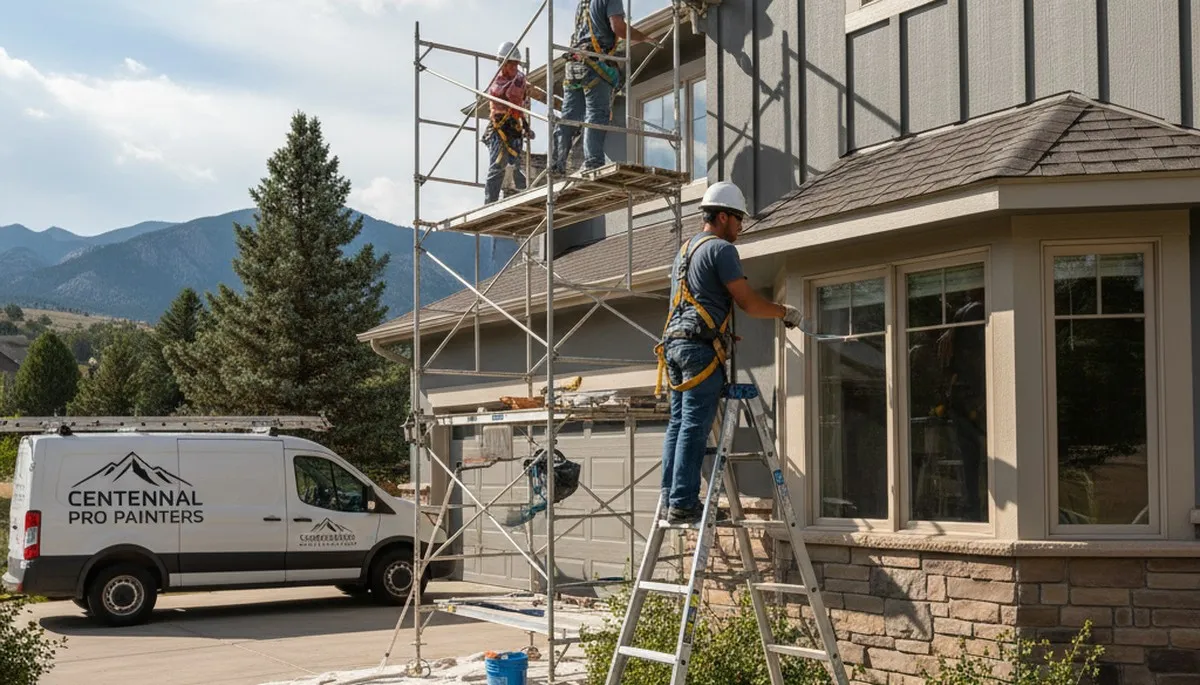 Denver, CO painting contractors providing professional interior and exterior house painting services