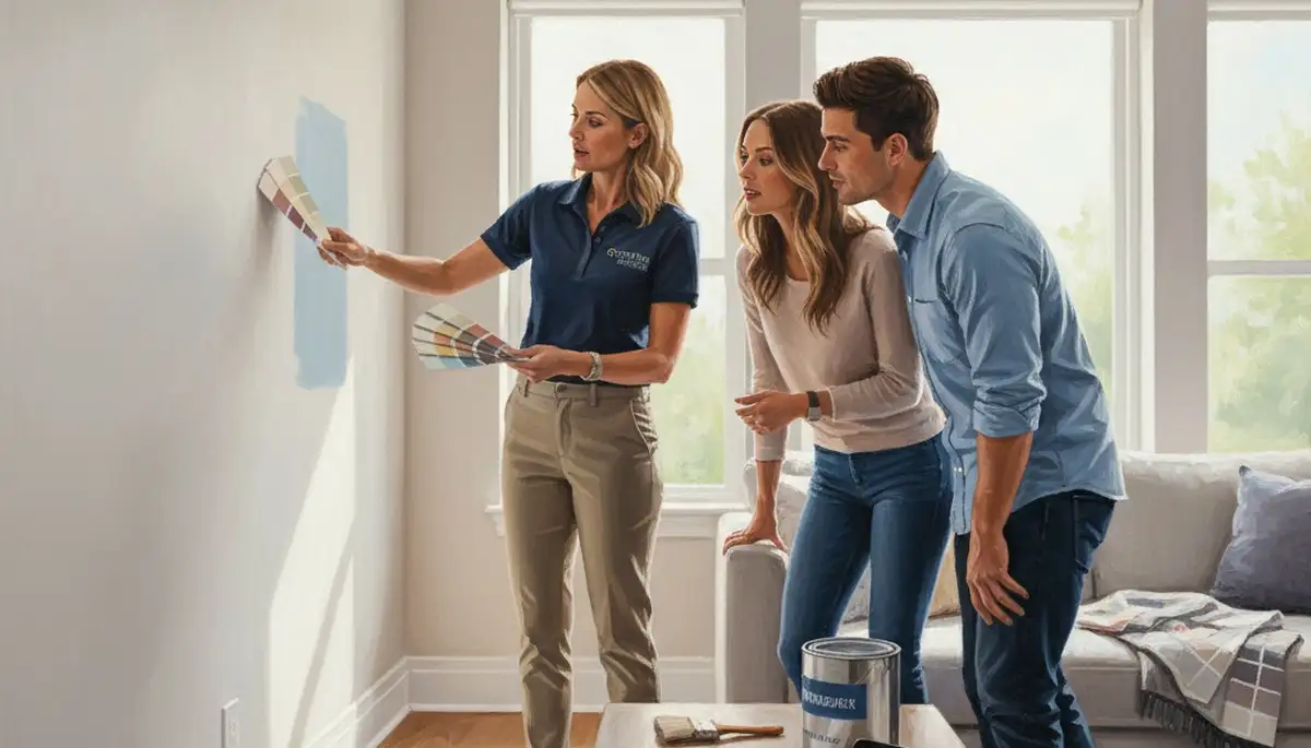 Denver color consultation for homes and businesses with paint swatches and expert design advice