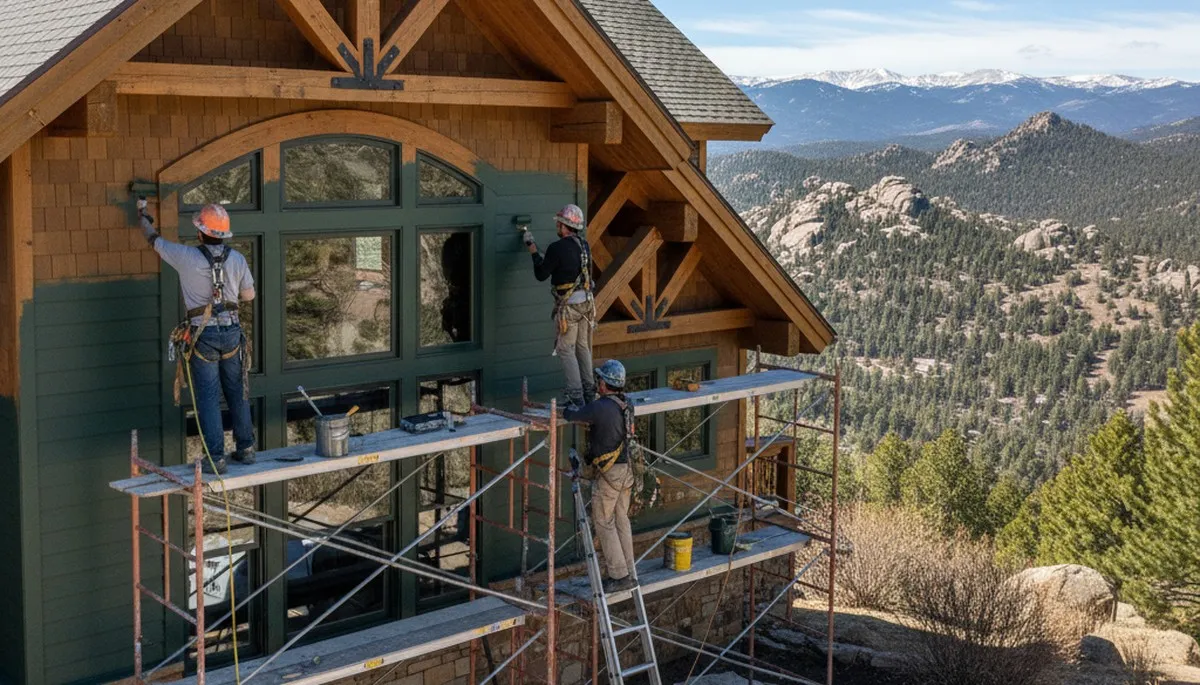 Denver, CO painting contractor providing professional interior and exterior painting services