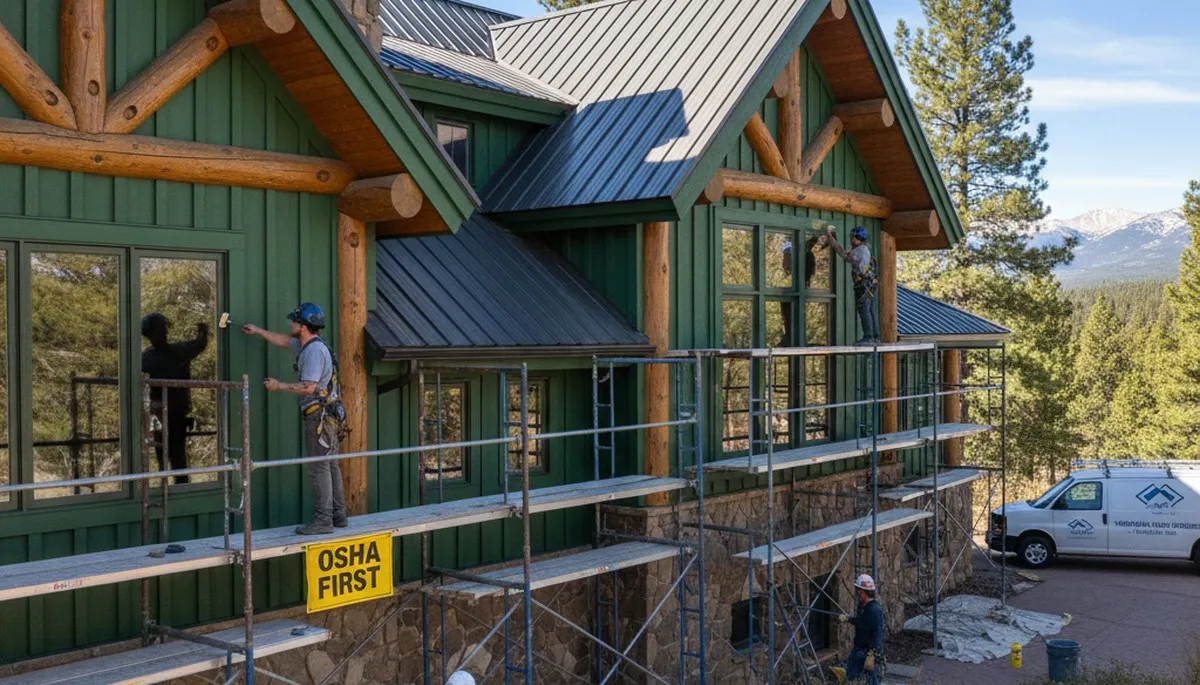 Denver, CO painting contractor providing professional interior and exterior house painting services