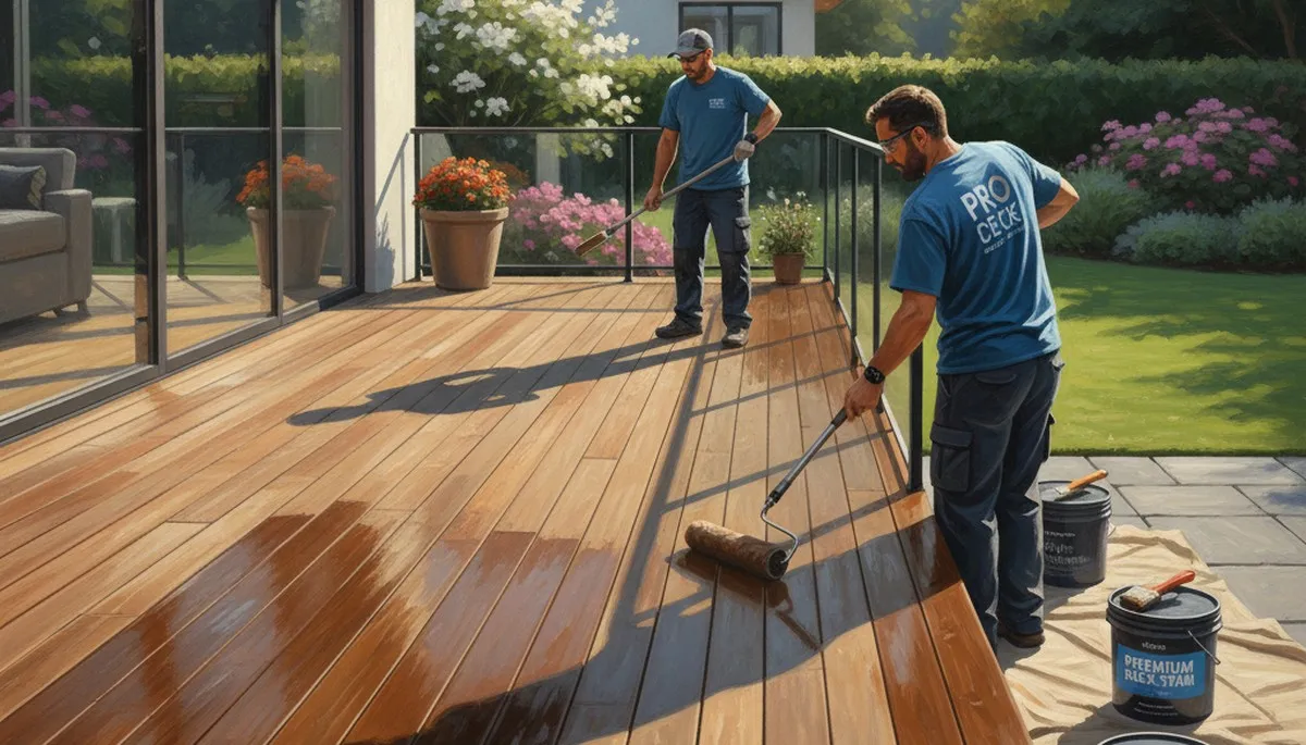 Denver deck staining service in Denver, CO for wood protection and outdoor curb appeal
