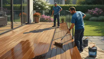 Denver deck staining service in Denver, CO for wood protection and outdoor curb appeal