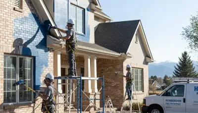 Denver, CO painting contractor logo for residential and commercial painting services