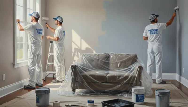 Denver, CO interior house painting by Denver Paint Pros with clean, durable finish