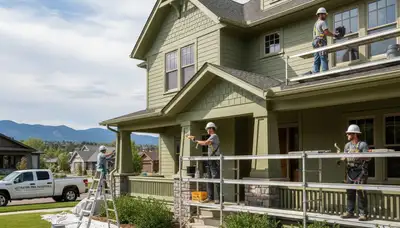 Painting contractors in Denver, CO providing professional interior and exterior painting services