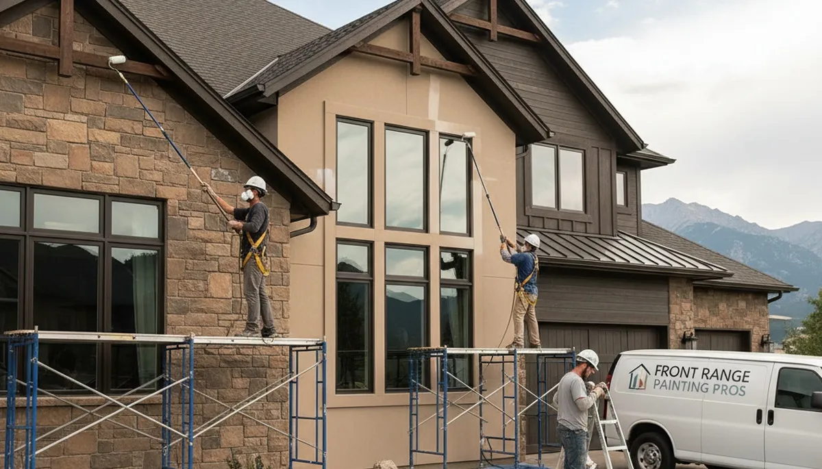 Denver, CO painters providing professional painting services for homes and businesses
