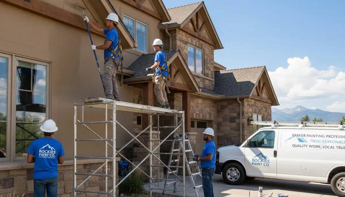 Professional painters in Denver, CO providing residential and commercial painting services
