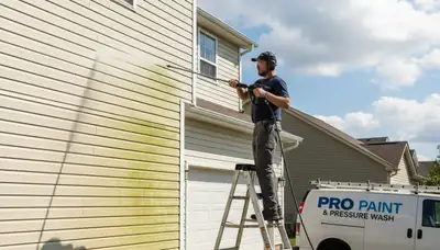 Vinyl siding pressure cleaning in Denver, CO for a clean, refreshed home exterior